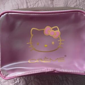 Crème Hello Kitty Pink Cosmetic Bag